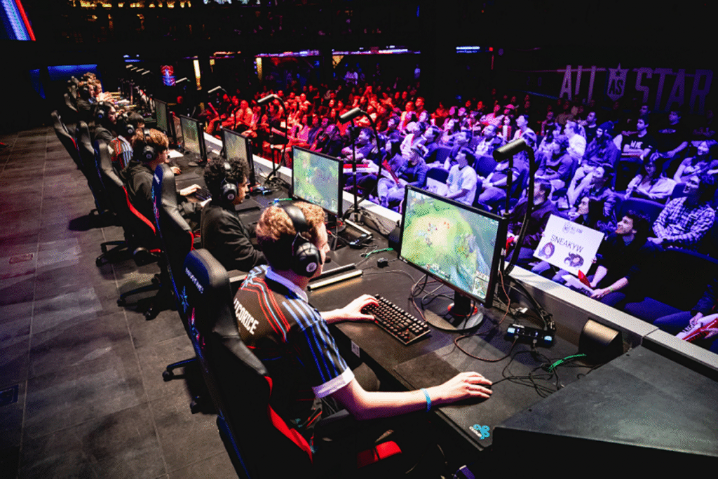 E sports setup design in Dubai by Upright Group