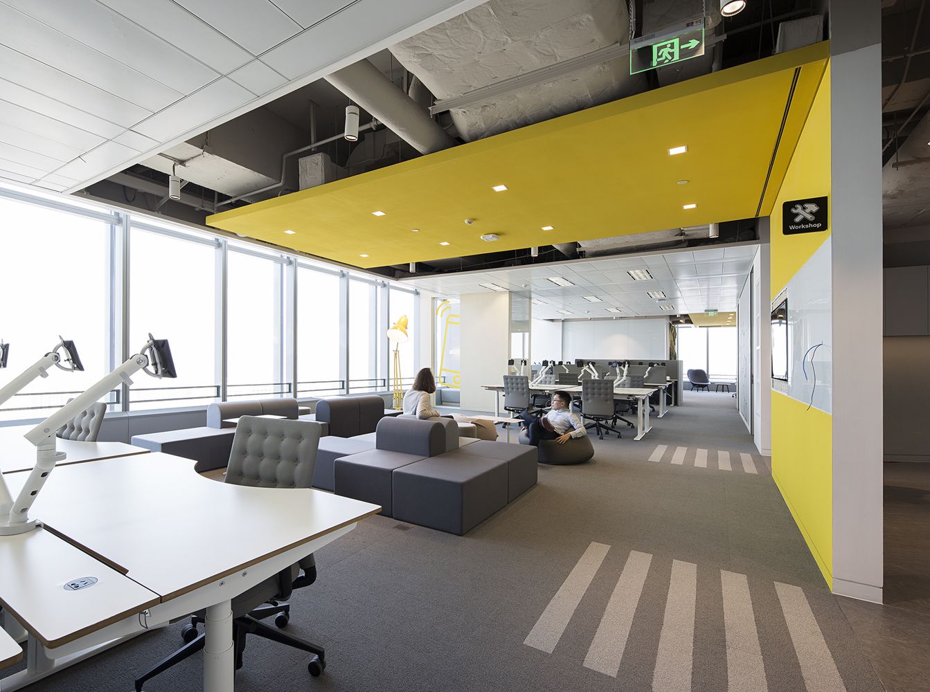 Office space design setup